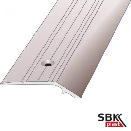 ПО-28/6 порог алюминиевый  с насечками для стыков с перепадом  до 5 мм